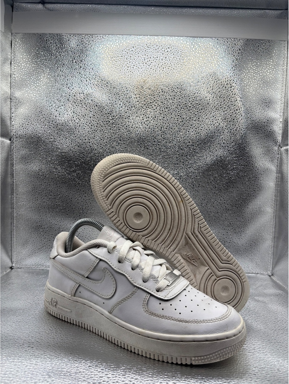 Nike Air Force 1 low triple white GS